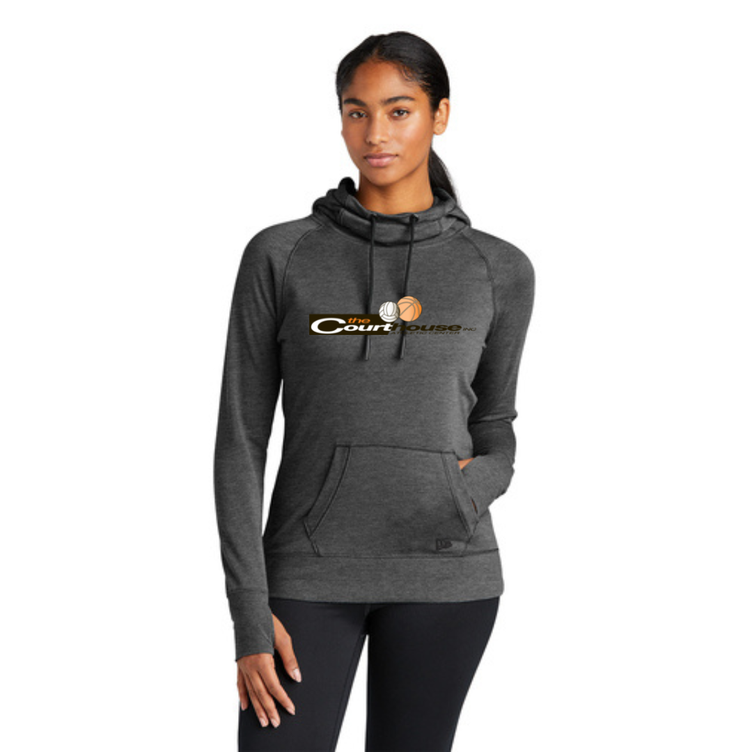 Tri-Blend Hooded Sweatshirt- Ladies Fit